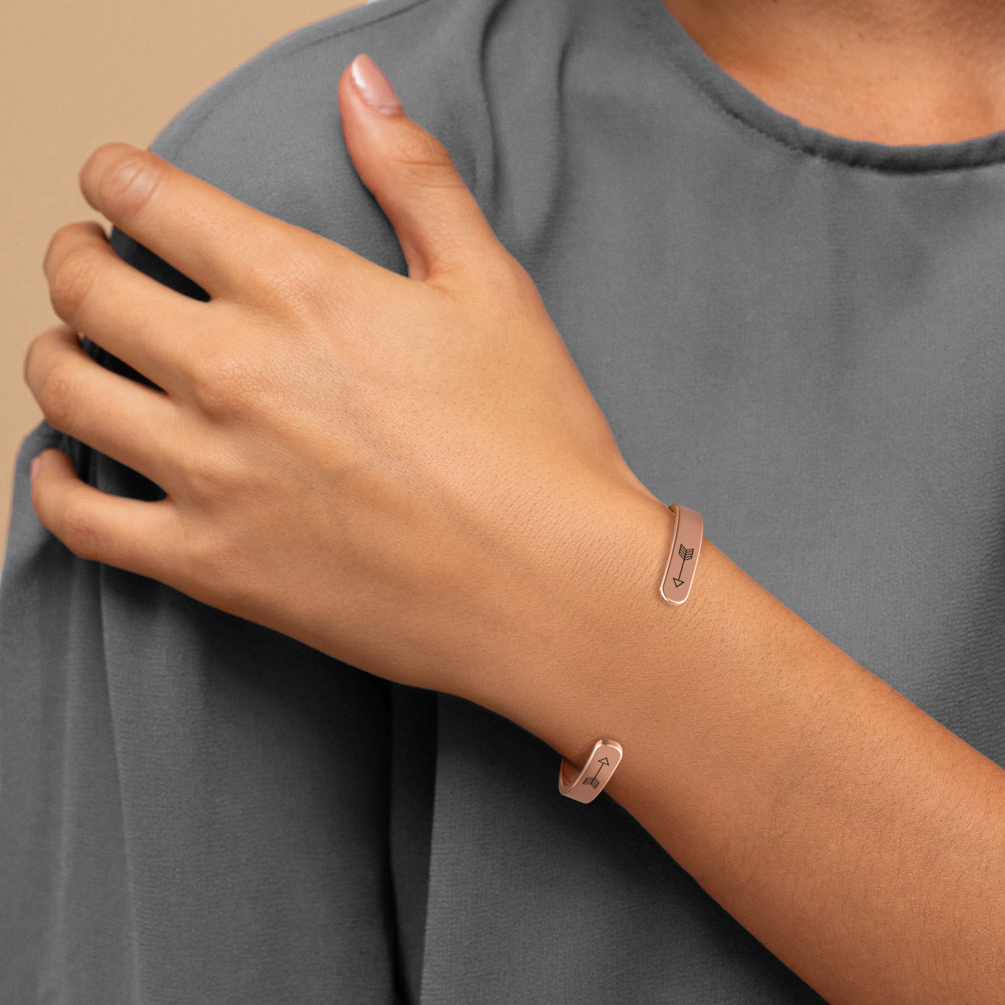 ‘Mama Bear & Her Baby Bears’ Personalised Engraved Bangle